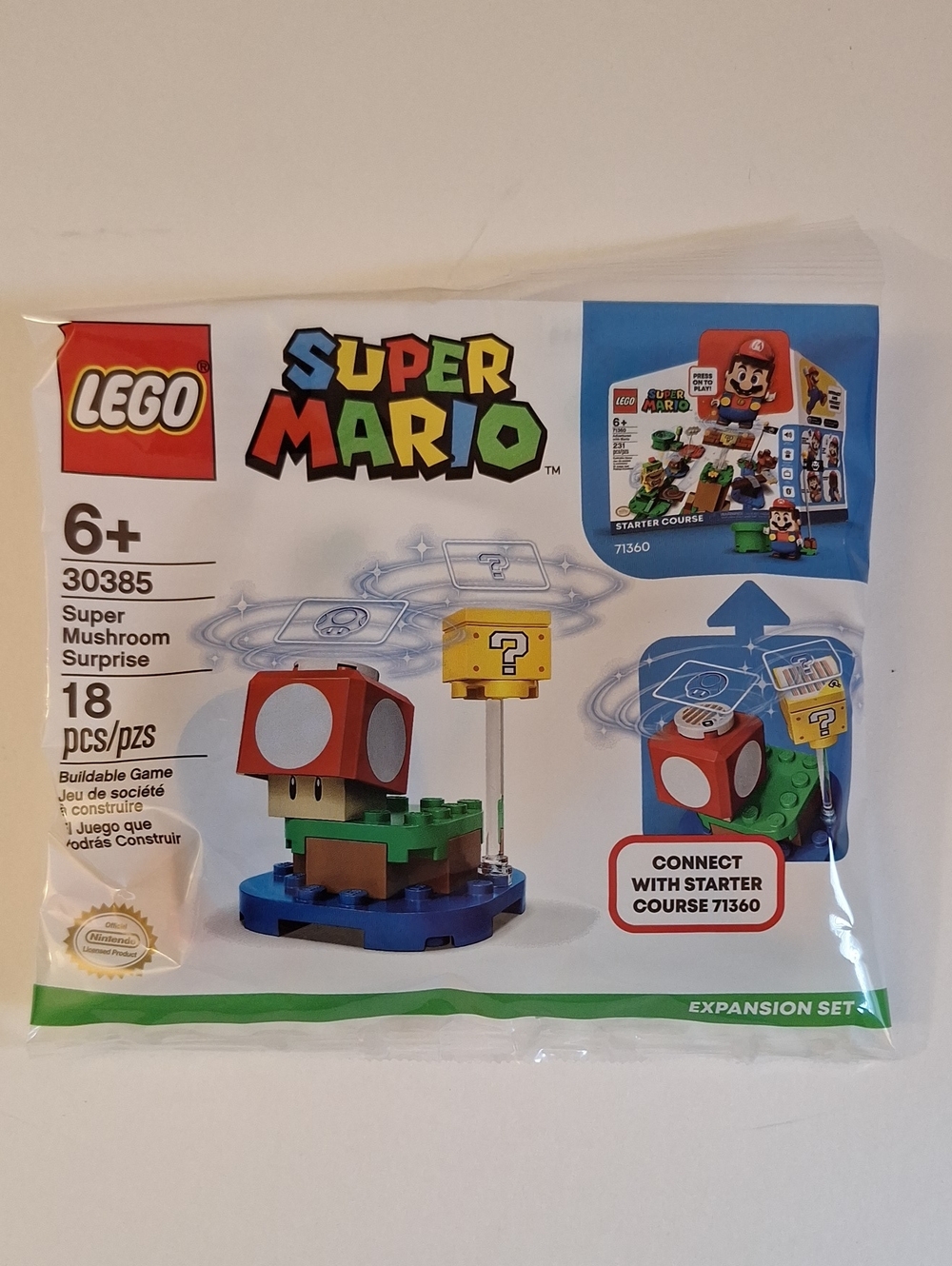 LEGO Super Mario Super Mushroom Surprise Brand New